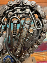 Load image into Gallery viewer, Pieces of the Heart reclaimed metals welded sculpture handcrafted by Artist Tammy Lee