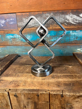 Load image into Gallery viewer, Contemporary Abstract mini sculpture welded metal art handcrafted by artist Tammy Lee