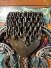 Load image into Gallery viewer, Cow head reclaimed metals scrap metal art handcrafted by Artist Tammy Lee
