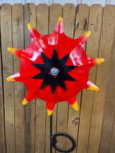 Load image into Gallery viewer, Garden Flower repurposed farm parts welded metal art handcrafted by Tammy Lee (LOCAL PICKUP ONLY)

