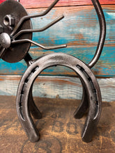 Load image into Gallery viewer, Horseshoe Cat (facing left)
