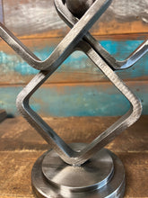 Load image into Gallery viewer, Contemporary Abstract mini sculpture welded metal art handcrafted by artist Tammy Lee
