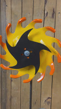 Load and play video in Gallery viewer, Garden Flower repurposed farm parts welded metal art handcrafted by Tammy Lee (LOCAL PICKUP ONLY)
